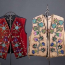 TWO NATIVE AMERICAN BEADED VESTS