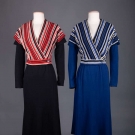 TWO LADIES WOOL JERSEY ENSEMBLES, EARLY 1930s