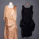 TWO EVENING DRESSES, 1920s