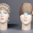 TWO EVENING CLOCHES, EARLY 1930s