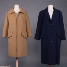 TWO DIOR WOOL COATS, PARIS, 1960-1970