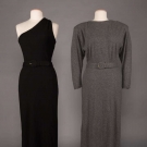 TWO RALPH LAUREN CASHMERE EVENING DRESSES, 1995 &amp; 1985