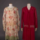 TWO CHIFFON DAY DRESSES, 1920s