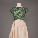 DEADSTOCK MALCOLM STARR BEADED EVENING GOWN, 1960s