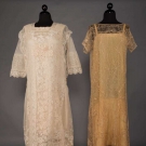 TWO SUMMER TEAGOWNS, 1920s