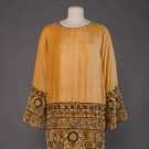 BABANI SILK VELVET &amp; METALLIC EMBROIDERED DRESS, FRANCE, c. 1926