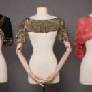 THREE EMBELLISHED PARTY CAPES, 1930s