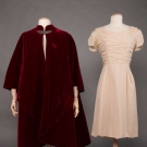 ONE PAULINE TRIGERE &amp; ONE CEIL CHAPMAN EVENING GARMENT, AMERICA, 1950s