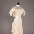 TRAINED LINGERIE GOWN, c. 1908