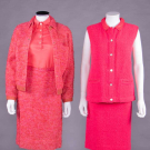TWO PINK BONNIE CASHIN ENSEMBLES, AMERICA, 1958-1972