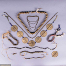 LARGE LOT OF AFRICAN BEADED JEWELRY