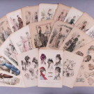 TWENTY NINE ASSORTED FASHION PLATES, FRANCE, 1875-1878