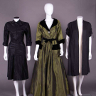 THREE EVENING GARMENTS, AMERICA, 1950-1960s
