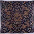 BROCADED DRAGON PANEL, CHINA, 18TH C