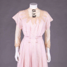 PINK LINEN DAY DRESS, 1910-1912