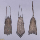 THREE WHITING &amp; DAVIS MESH BAGS, AMERICA, 1913-1921
