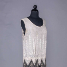 BEAD ENCRUSTED PARTY DRESS, MID 1920s