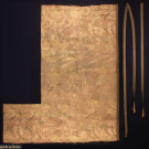 BROCHE SILK PANEL, EARLY 18TH C