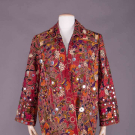 INDIAN EMBROIDERED SOUVENIR COAT, CAIRO, 1910-1920s