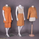 TWO BONNIE CASHIN SUEDE ENSEMBLES, AMERICA, 1958-1974