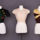 THREE DRESS SWEATERS, FRANCE &amp; AMERICA, 1930s