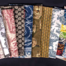 ELEVEN GREEFF, SCALAMANDRÉ &amp; SCHUMACHER SAMPLES, AMERICA, 20th C