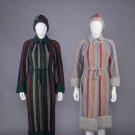 TWO MISSONI ENSEMBLES IN ALTERNATE COLORWAYS, ITALY, 1968 &amp; 1981