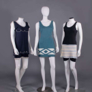 THREE WOOL BATHING COSTUMES, ENGLAND, 1920s