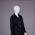 HALSTON ASTRAKHAN FUR COAT, AMERICA, 1970s