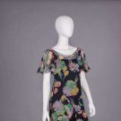 CREPE CHIFFON PARTY DRESS, 1930s