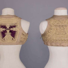 TWO HEAVILY EMBROIDERED LADIES VEST, BALKANS, EARLY-MID 19TH C