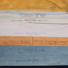 EIGHT FORTUNY SAMPLES, ITALY, 1957-1980
