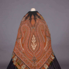 JACQUARD WOVEN PAISELY SHAWL, 1850s