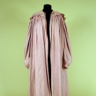 LADY'S REVERSIBLE PRINTED COTTON ROBE, 1830s