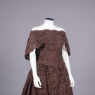 GALANOS LACE PARTY DRESS, AMERICA, c. 1953