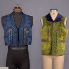TWO REGIONAL VESTS, BOLIVIA, LATE 19TH-EARLY 20TH C