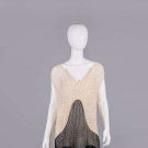 RHINESTONE STUDDED SILK CREPE PARTY DRESS, 1920s
