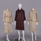THREE WOOL BONNIE CASHIN SKIRT SUITS, USA, 1965-1975