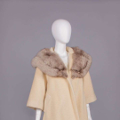 LILLI ANN WOOL &amp; FOX FUR COAT, USA, 1960s