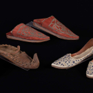THREE PAIR REGIONAL SHOES, LATE 19TH-20TH C