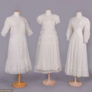 THREE EMBROIDERED LINGERIE DRESSES, 1910s