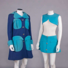 UNLABELED DESIGNER MOD ENSEMBLE, ITALY, 1960s