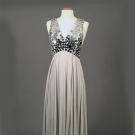 MIRRORED IRENE EVENING GOWN, 1970s