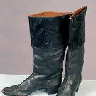 LADYS LEATHER RIDING BOOTS, 1890-1900