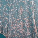 BRUSSELS APPLIQUE LACE VEIL, c. 1860