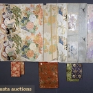 11 BROCADE OBI SAMPLES, EARLY 20th C